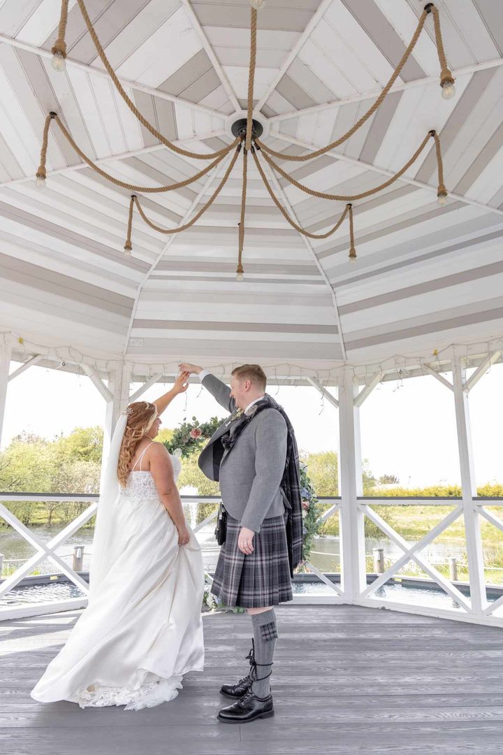 Lynsey and Christopher's Heartfelt Wedding Day at The Gailes Hotel, Ayrshire