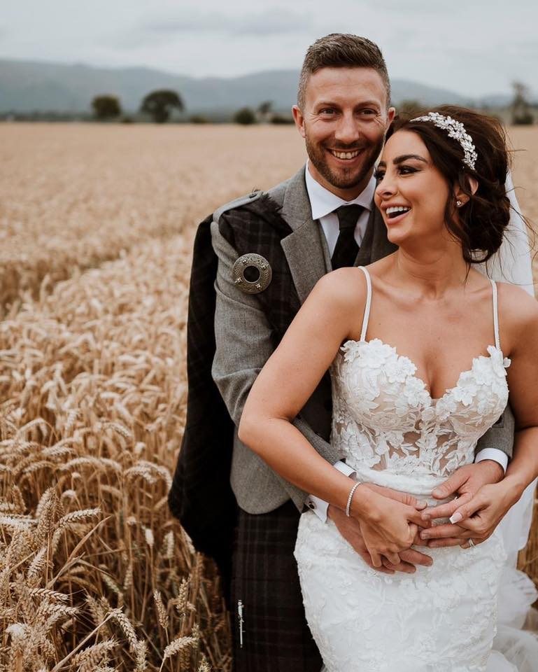 bridal crown for autumn bride