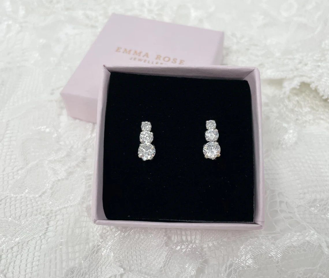 Trilogy Sterling Silver Small Jewellery Set