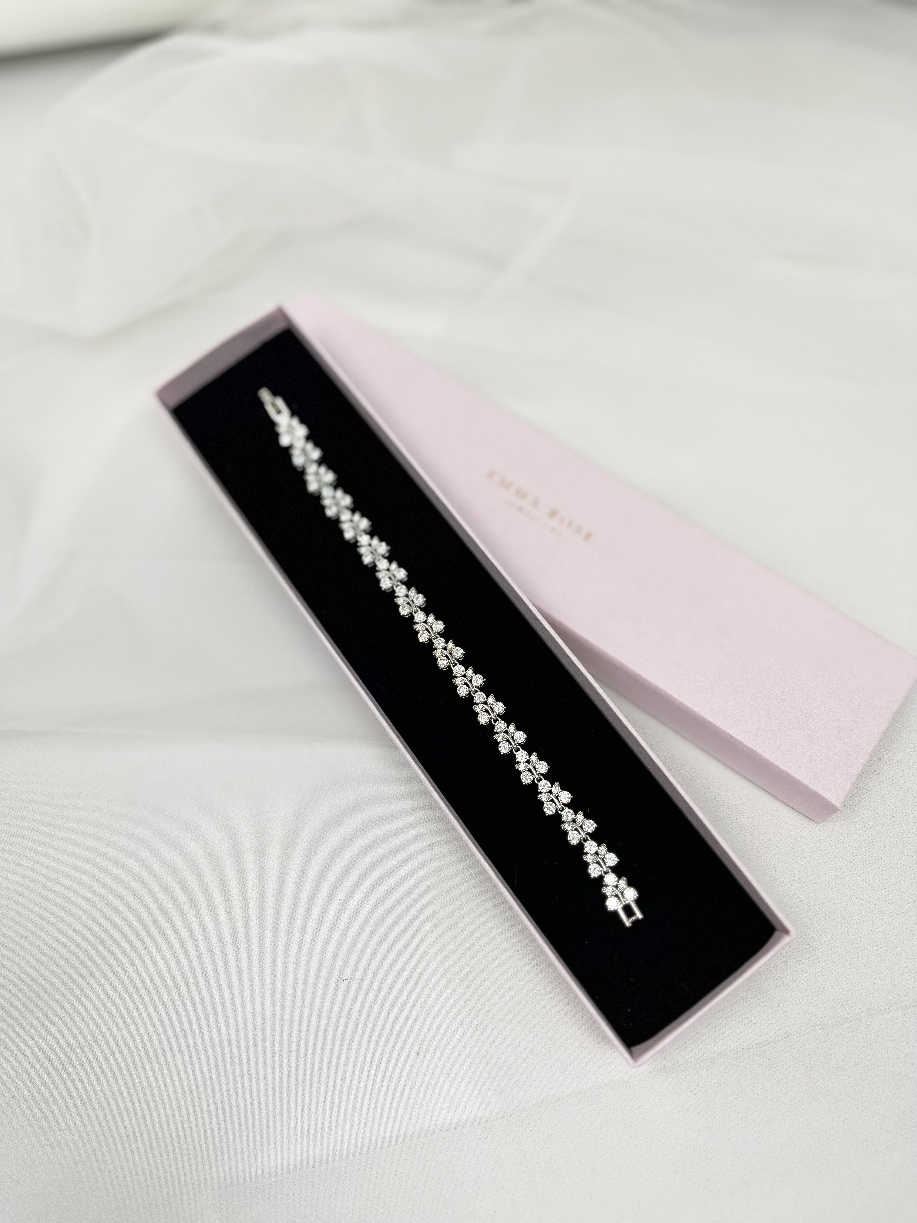 Fancy Bridal Tennis Bracelet