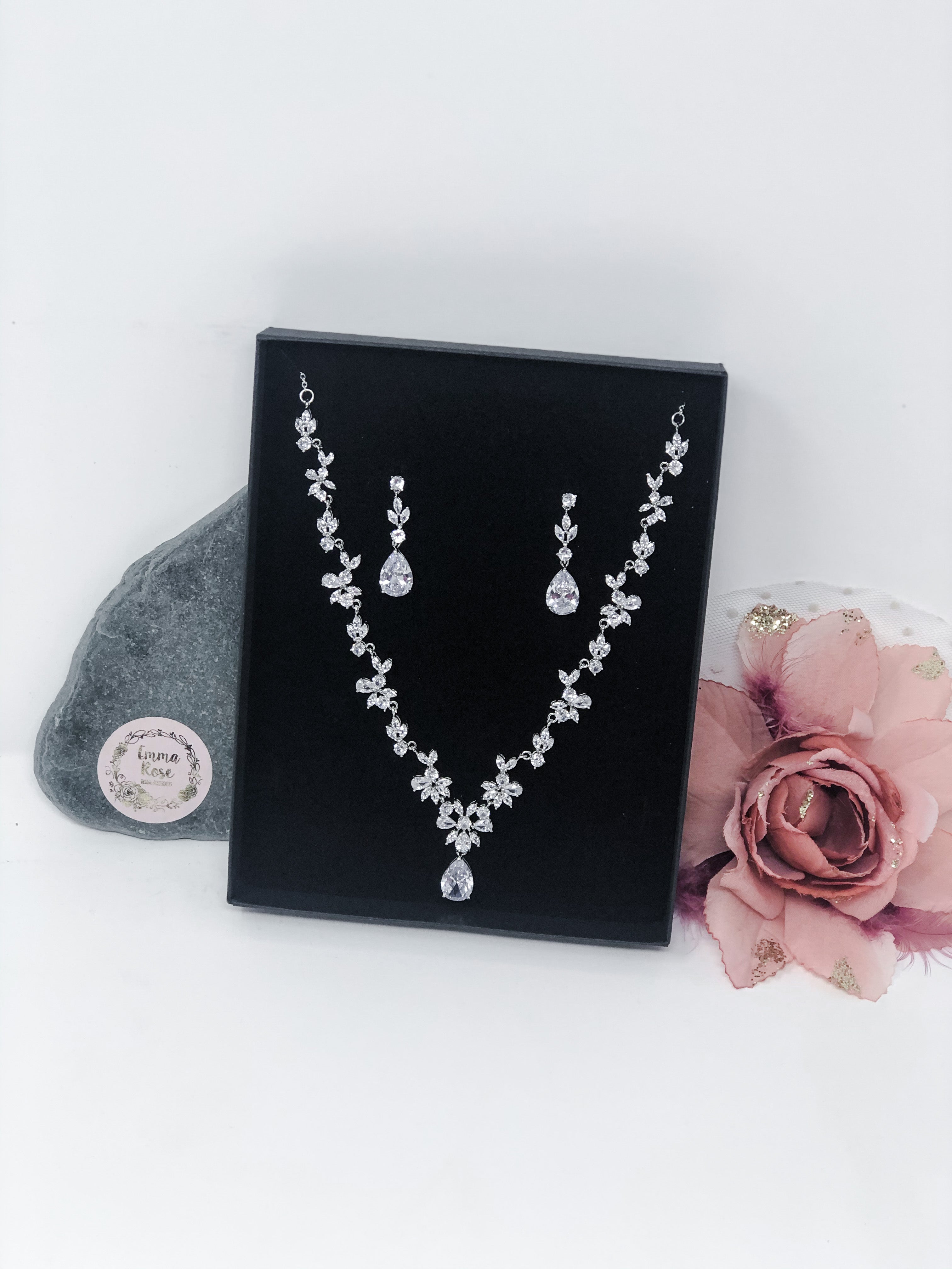 Statement Sparkly Jewellery Set