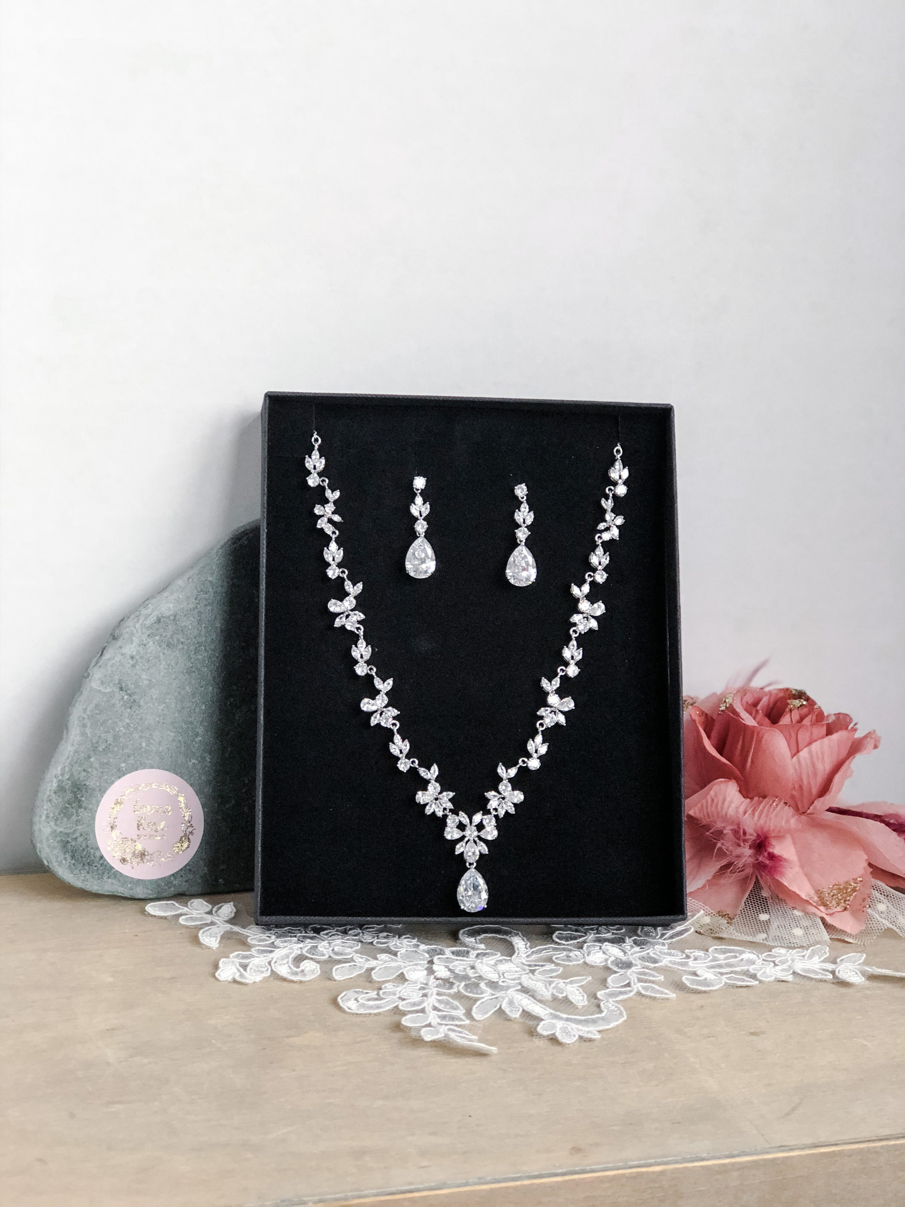 Statement Sparkly Jewellery Set