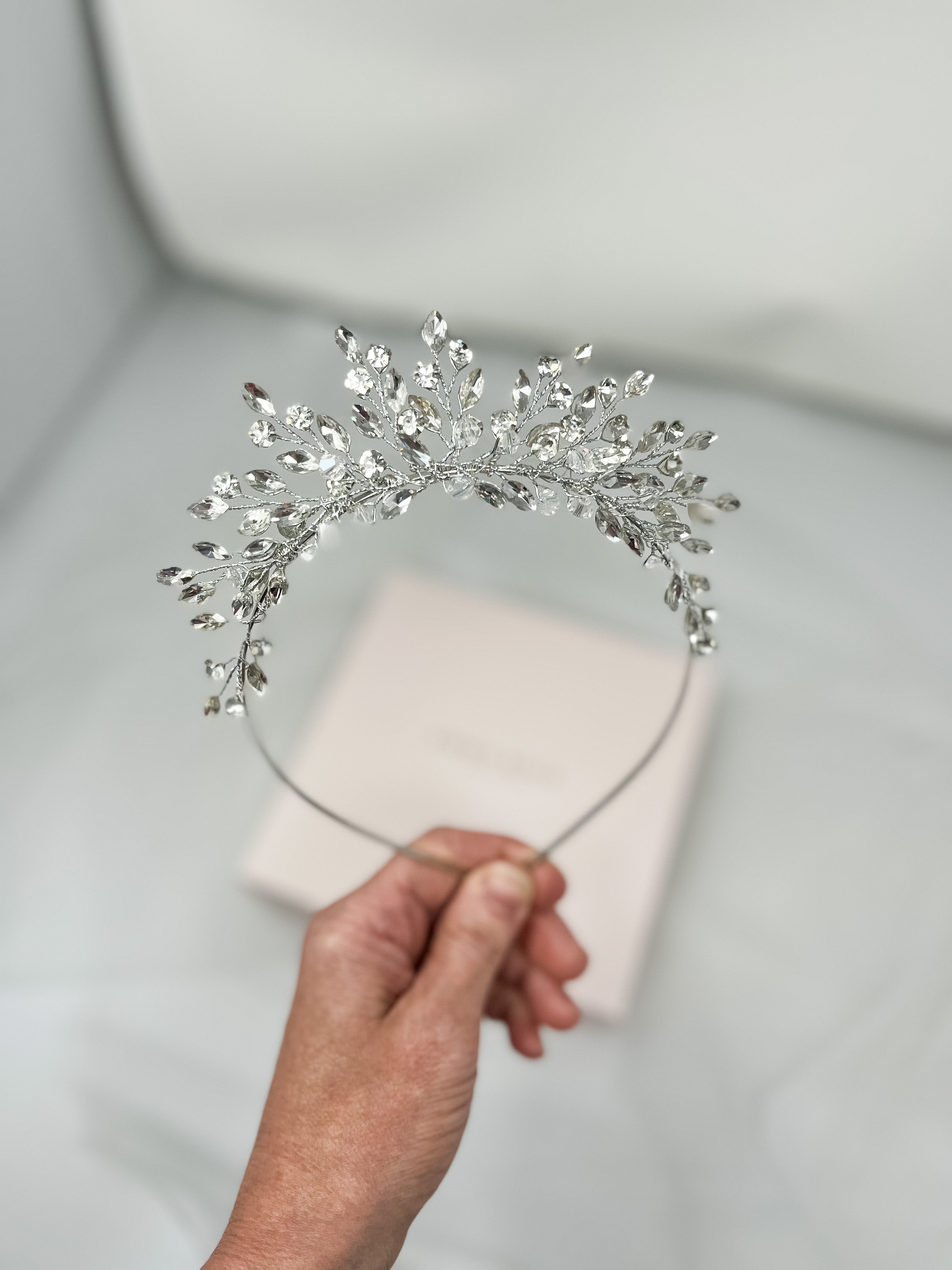 Small Sparkly Bridal Tiara