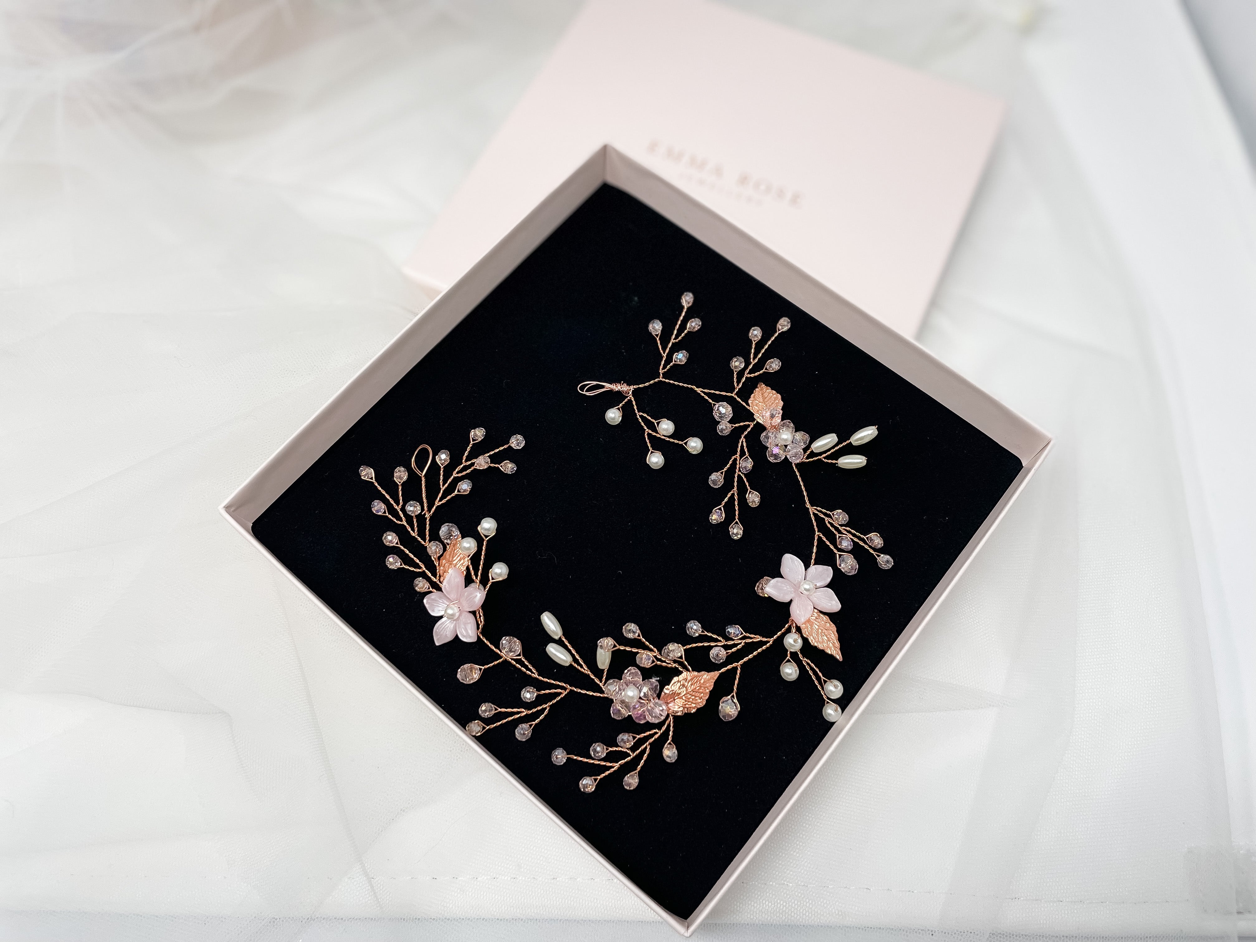 Rose Gold Hair Vine
