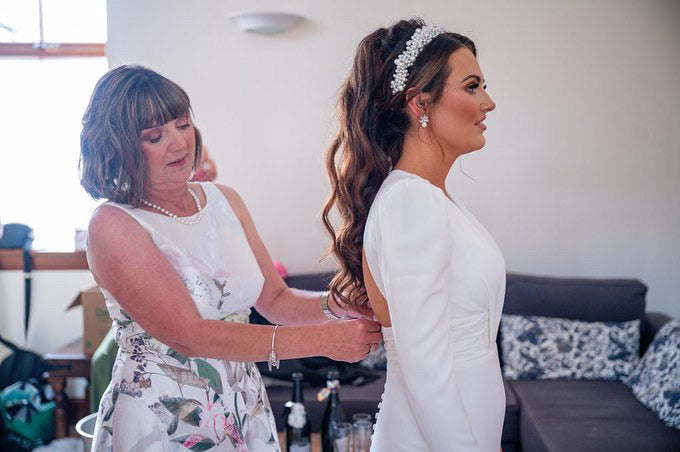 Pearl Cluster Bridal Headband