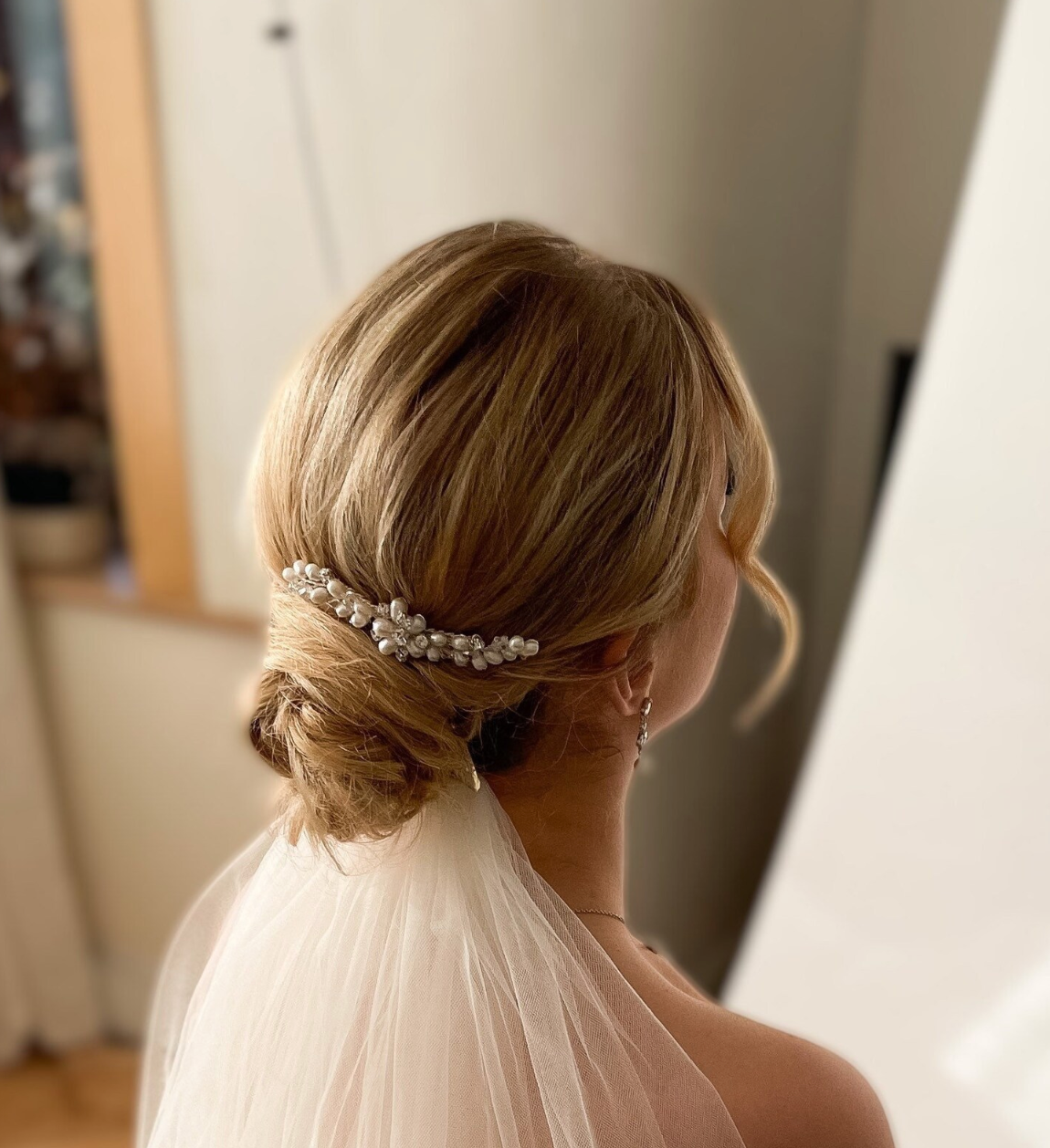 Freshwater Pearl Bridal Comb