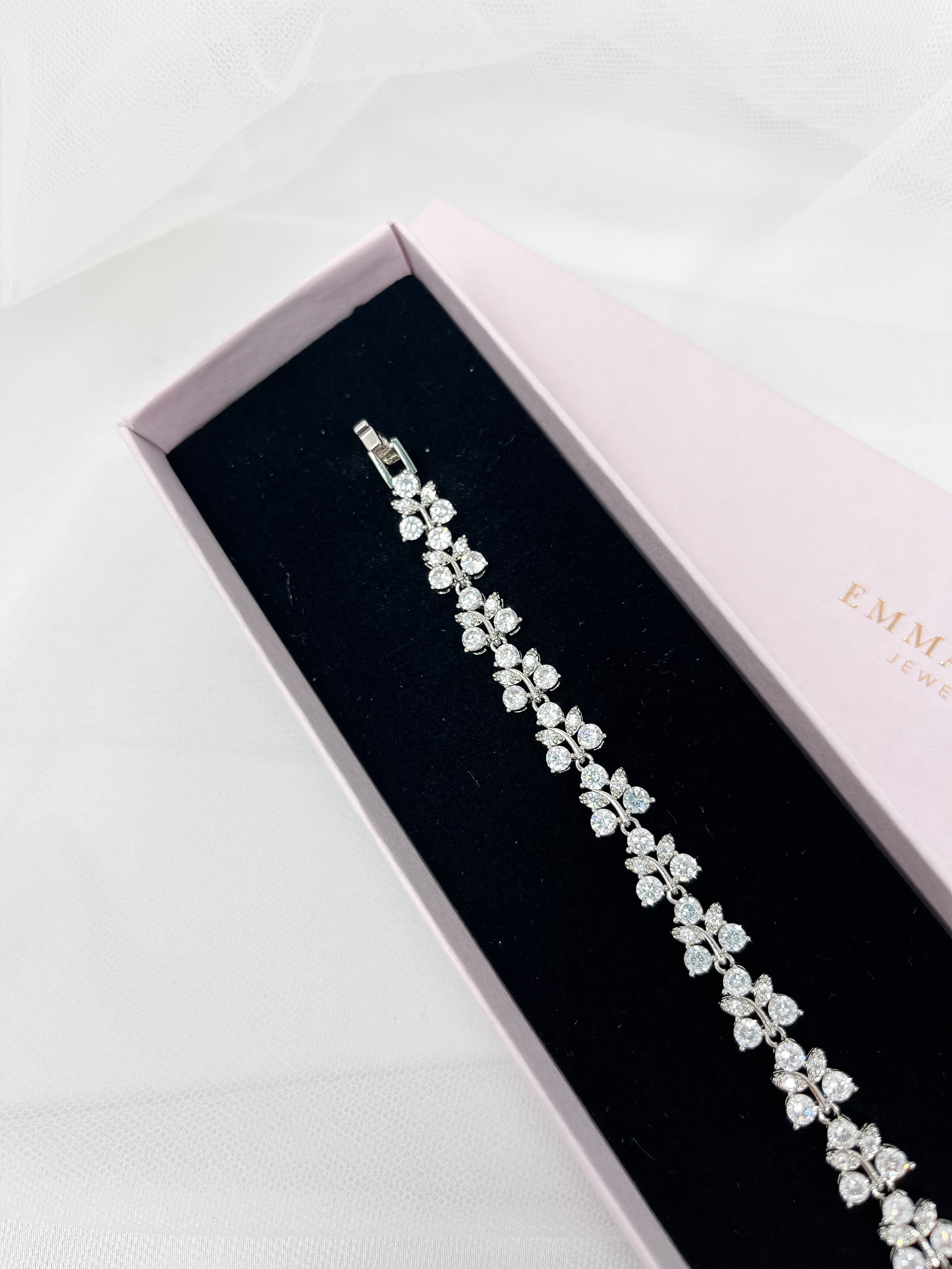 Fancy Bridal Tennis Bracelet