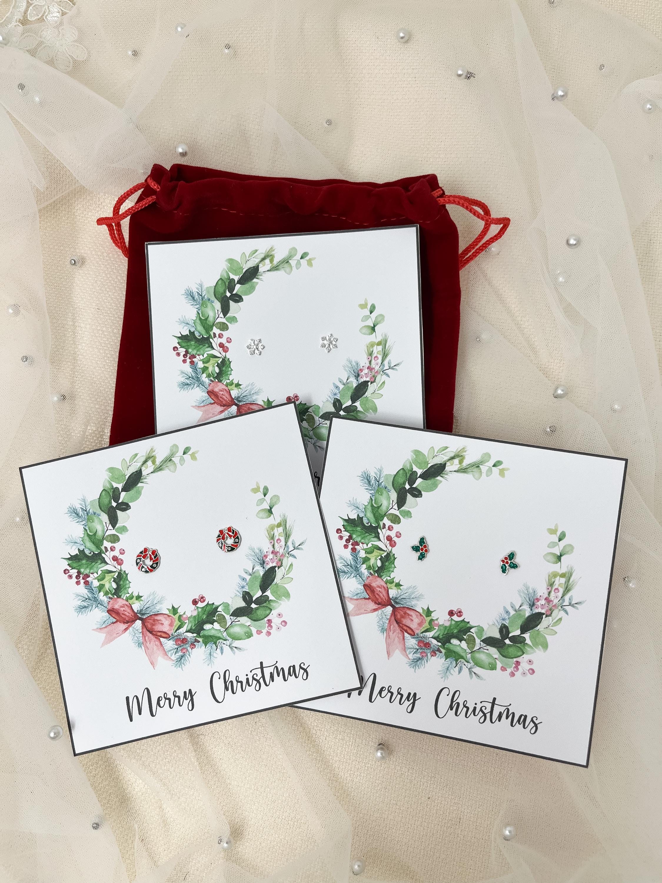 Christmas Earrings | Snowflake Earrings | Stocking Filler Gifts | Secret Santa Gift | Jewellery