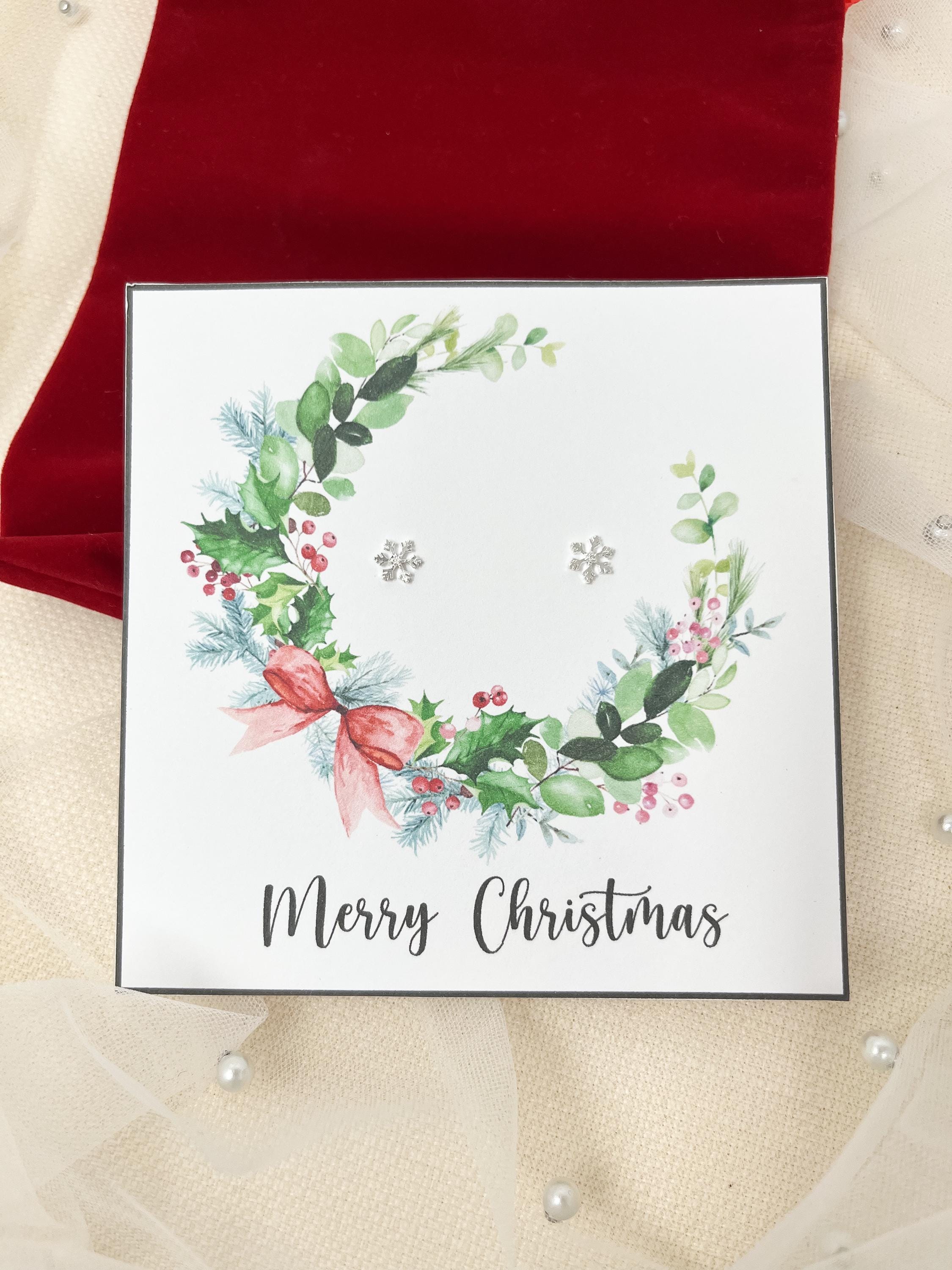 Christmas Earrings | Snowflake Earrings | Stocking Filler Gifts | Secret Santa Gift | Jewellery