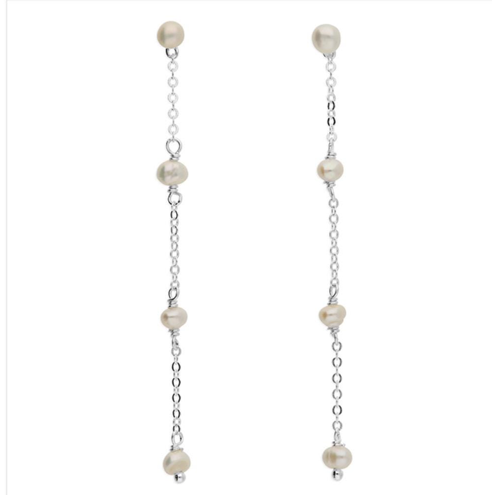 Pearl Bracelet | Freshwater Pearl | Bride | Wedding | Bridal Jewellery | Gift | Occasion Sterling Silver