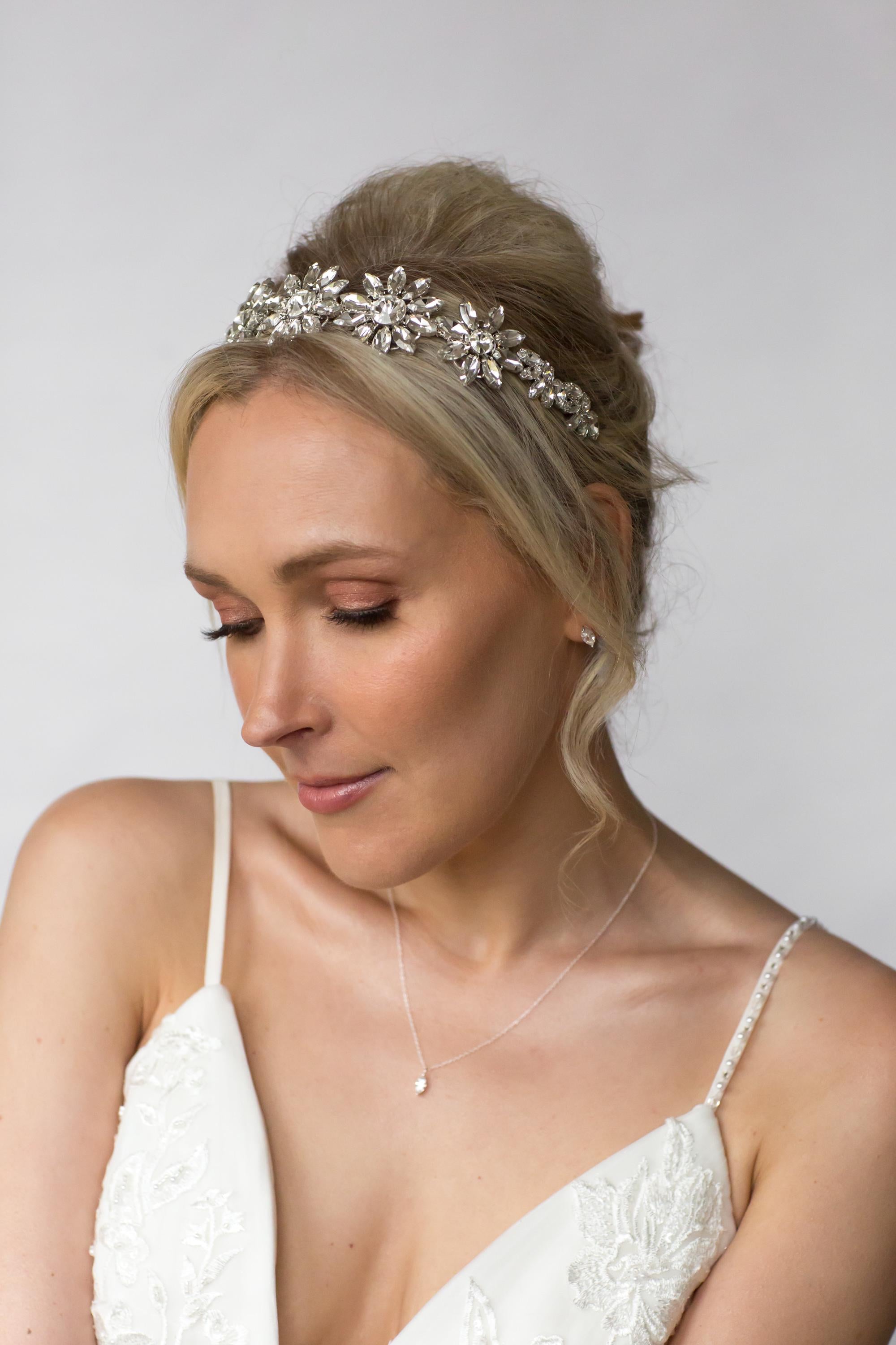 Small Marquise Stud Earrings | Bridal Earrings | Bridesmaid Earrings | Wedding Jewellery