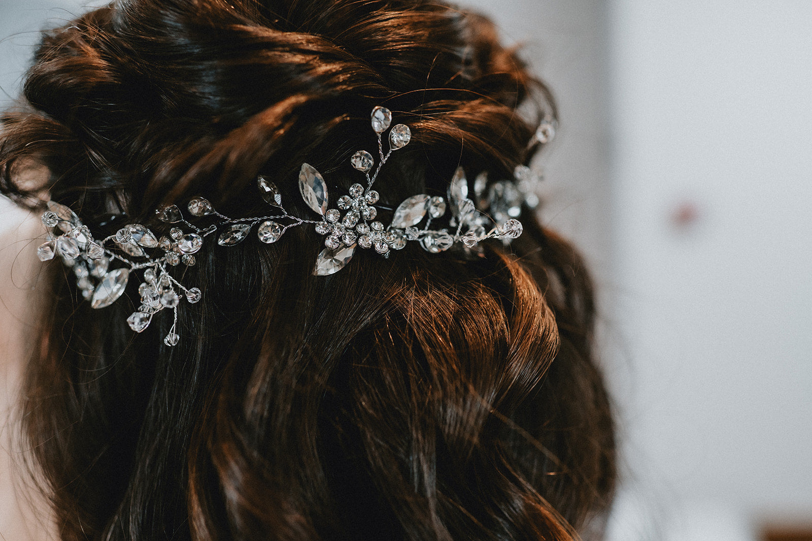 Sparkly Crystal Hair Vine