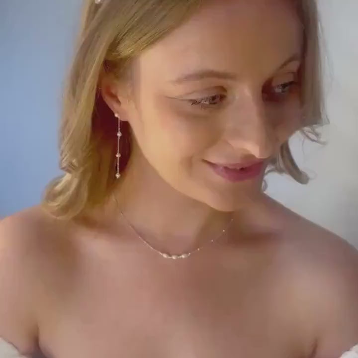 Pearl Necklace | Freshwater Pearl | Bride | Wedding | Bridal Jewellery | Gift | Occasion Sterling Silver