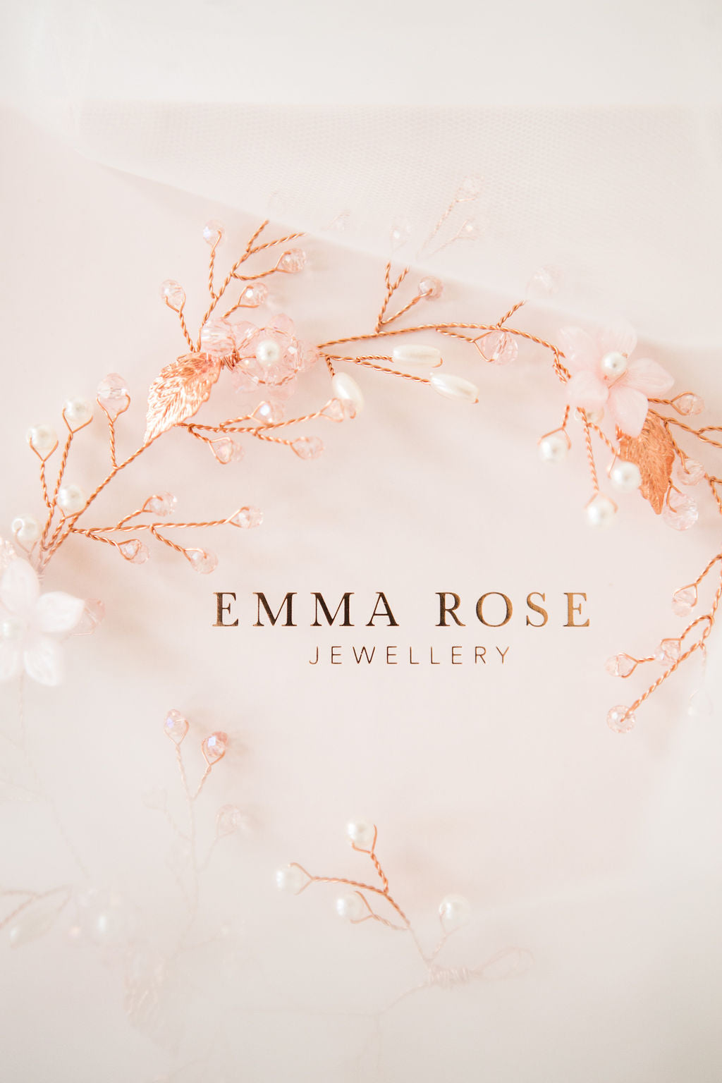 Rose Gold Hair Vine