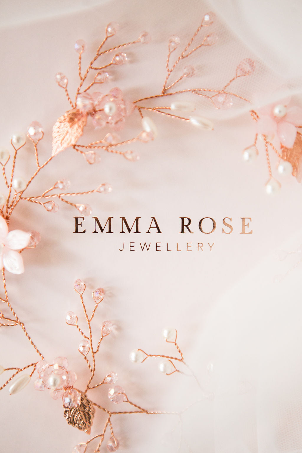 Rose Gold Hair Vine