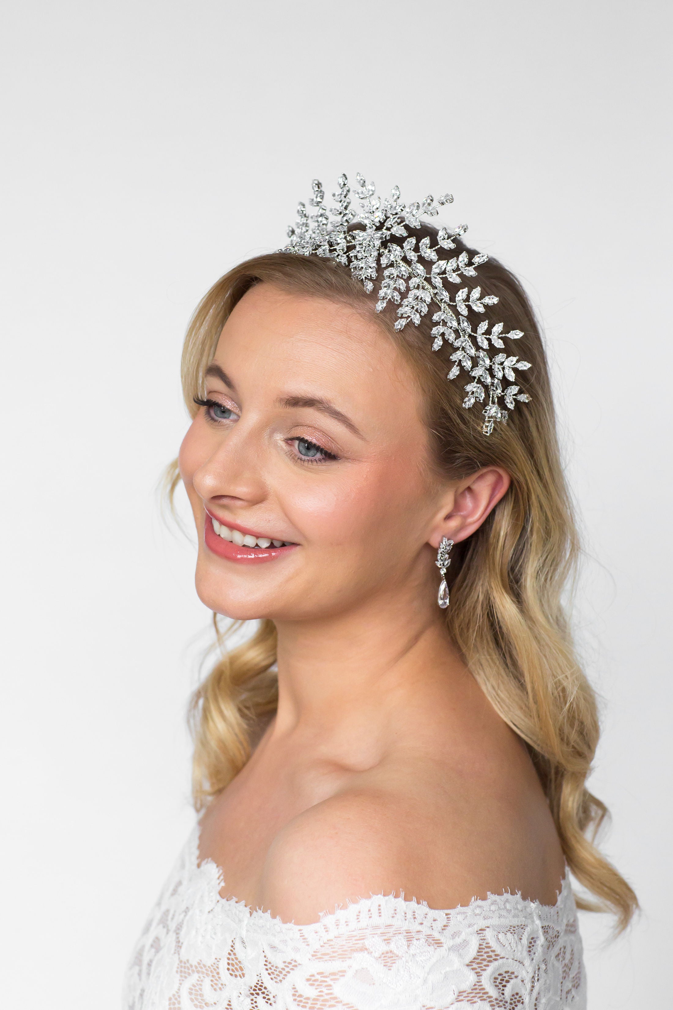 Big Statement Crystal Bridal Crown