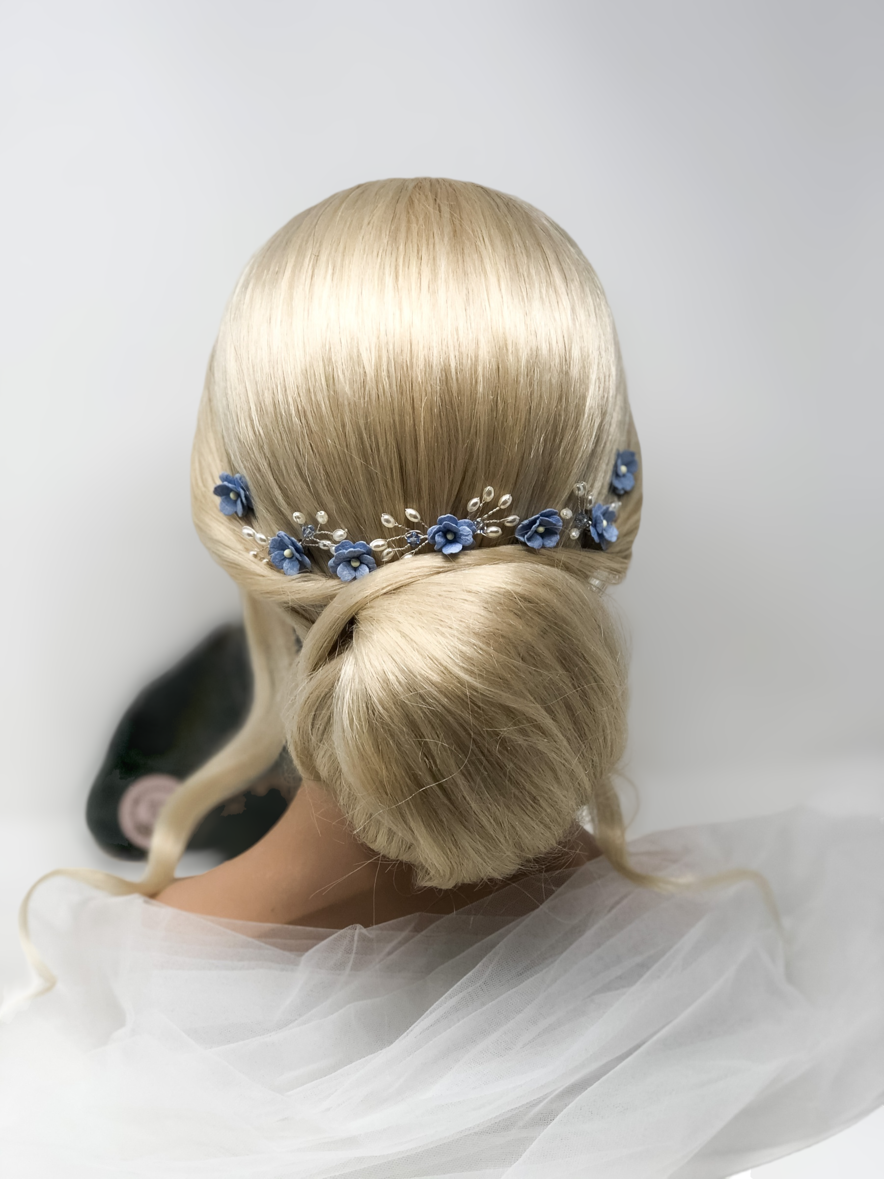 Forget me Not Flower Hair Pins