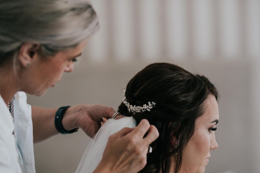 Long Freshwater Pearl Bridal Comb