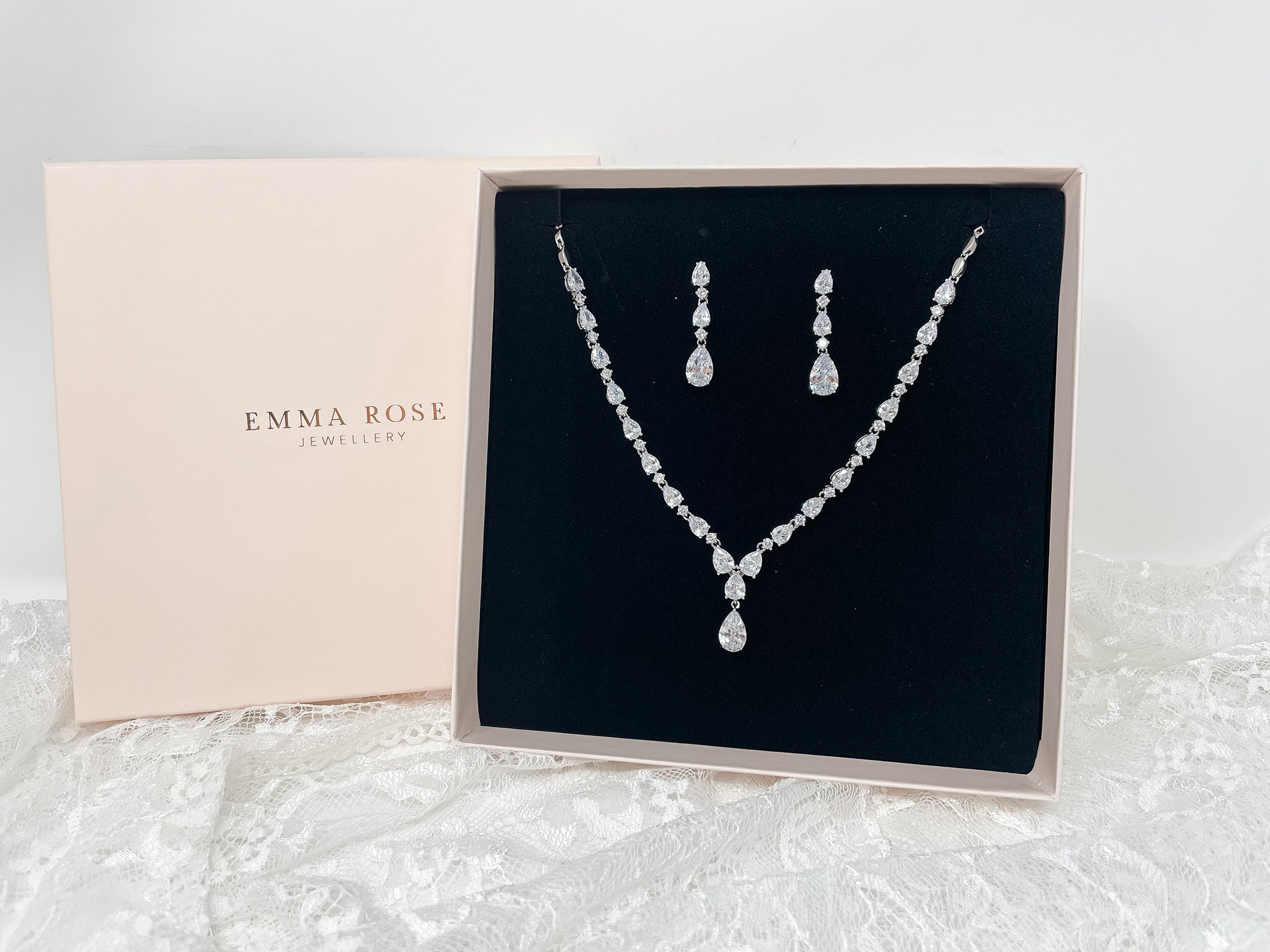 Statement Crystal Bridal Jewellery Set